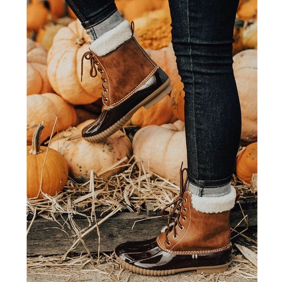 EDDIE Duck Boots - BROWN - Picture 3 of 5